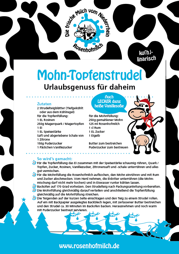 mohn-topfenstrudel rezept rosenhofmilch